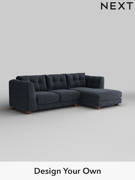 Boucle Chenille/Dark Slate Blue Jasmine (H34296) | £2,075