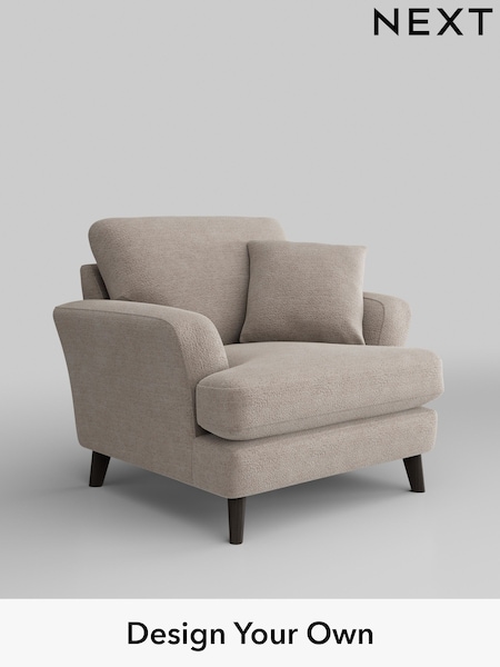 Boucle Chenille/Light Natural Conway Relaxed Sit (H34304) | £875