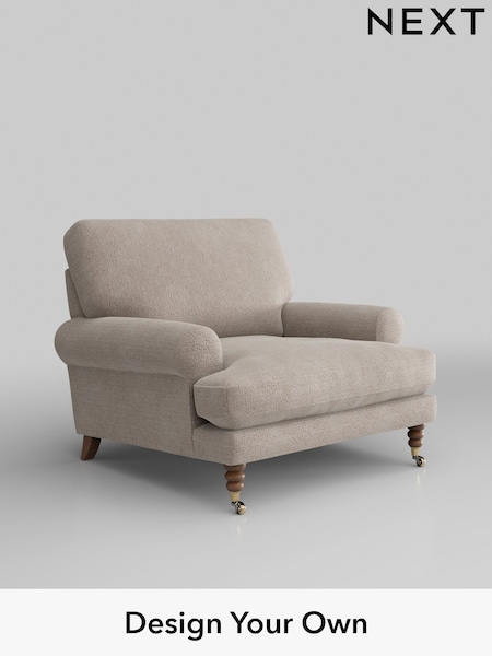 Boucle Chenille/Light Natural Erin Deep Relaxed Sit (H34305) | £875
