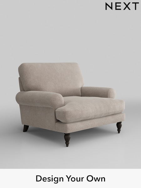 Boucle Chenille/Light Natural Erin Deep Relaxed Sit (H34305) | £875