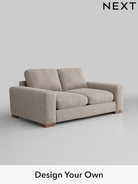 Boucle Chenille/Light Natural Houghton Deep Relaxed Sit (H34307) | £1,525