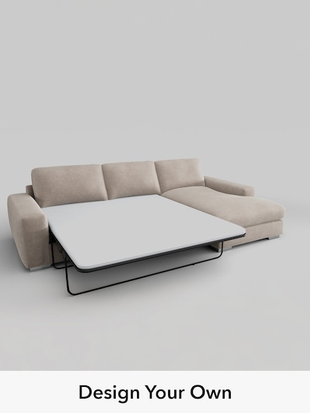Boucle Chenille/Light Natural Houghton Deep Relaxed Sit (H34307) | £2,825