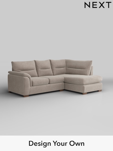 Boucle Chenille/Light Natural Hayden Highback (H34308) | £1,825