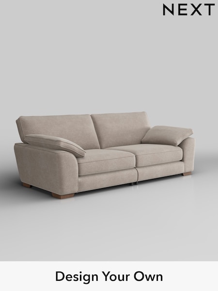Boucle Chenille/Light Natural Stamford Grand Relaxed Sit (H34319) | £1,799
