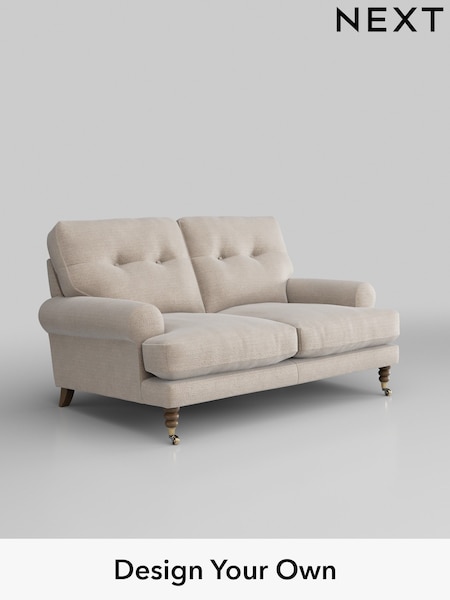 Boucle Chenille/Oyster Erin Buttoned Back Deep Sit (H34324) | £1,175