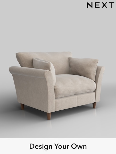 Boucle Chenille/Oyster Hartley Relaxed Sit (H34327) | £925