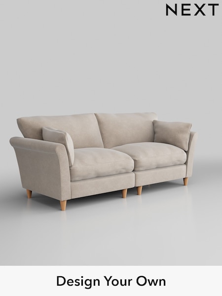 Boucle Chenille/Oyster Hartley Relaxed Sit (H34327) | £1,375