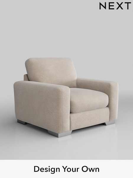 Boucle Chenille/Oyster Houghton Deep Relaxed Sit (H34328) | £925
