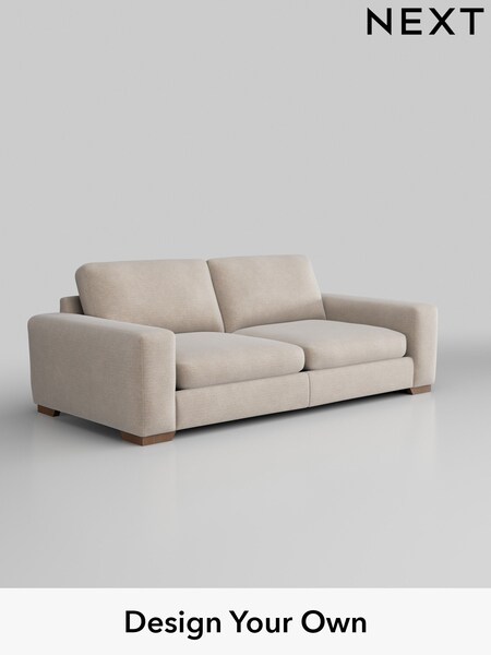 Boucle Chenille/Oyster Houghton Deep Sit (H34329) | £1,375