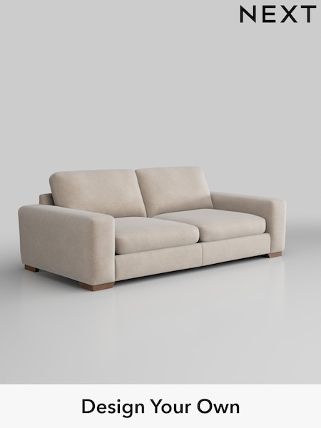 Boucle Chenille/Oyster Houghton Deep Sit (H34329) | £1,475