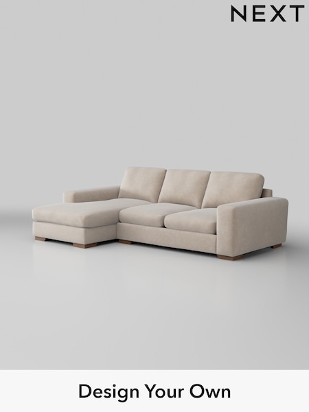 Boucle Chenille/Oyster Houghton Deep Sit (H34329) | £2,050