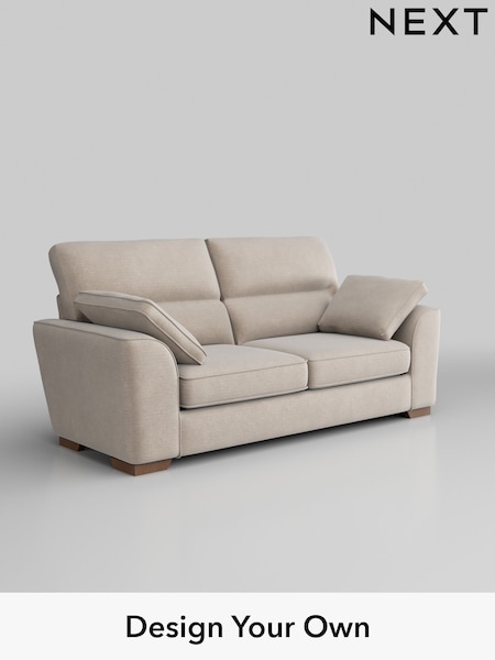 Boucle Chenille/Oyster Stamford Highback (H34337) | £1,299