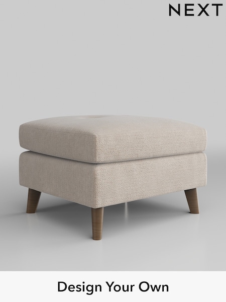 Boucle Chenille/Oyster Wilson Buttoned Back (H34338) | £350