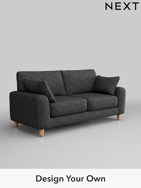 Boucle Weave Easy Clean/Charcoal Grey Campbell (H34345) | £1,075