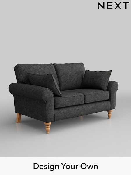Boucle Weave Easy Clean/Charcoal Grey Mallory (H34346) | £699