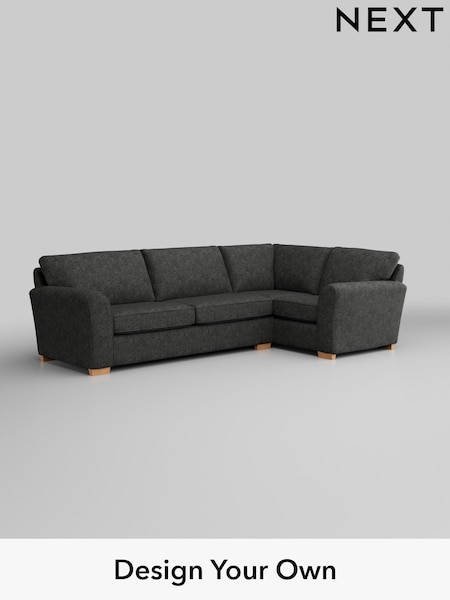 Boucle Weave Easy Clean/Charcoal Grey Michigan Ii (H34352) | £1,575
