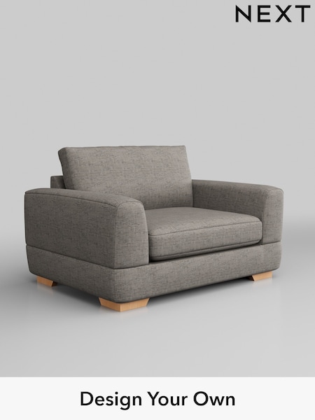 Boucle Weave Easy Clean/Light Dove Grey Clayton (H34379) | £850