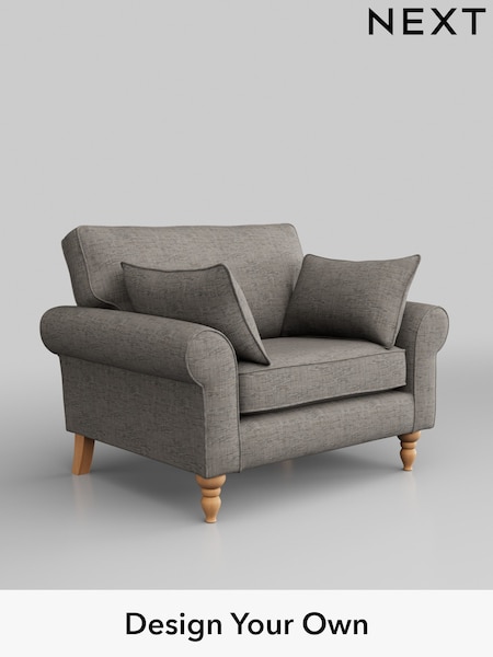 Boucle Weave Easy Clean/Light Dove Grey Mallory (H34387) | £625