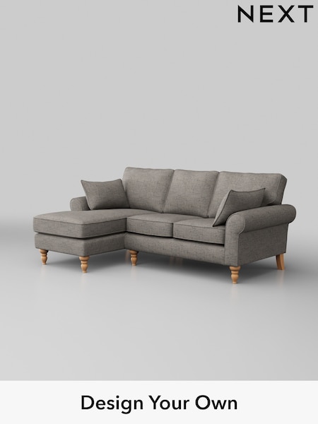Boucle Weave Easy Clean/Light Dove Grey Mallory (H34387) | £1,350