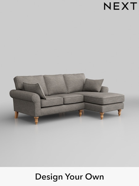 Boucle Weave Easy Clean/Light Dove Grey Mallory (H34387) | £1,350