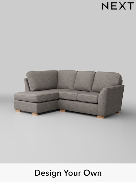 Boucle Weave Easy Clean/Light Dove Grey Malvern (H34391) | £1,250