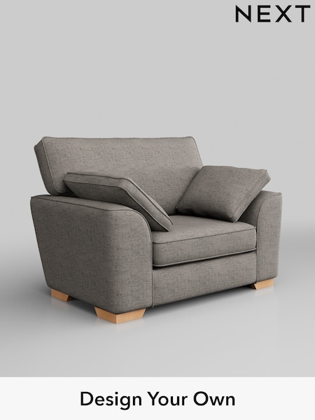 Boucle Weave Easy Clean/Light Dove Grey Stamford (H34393) | £750
