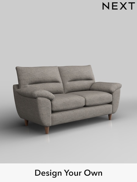 Boucle Weave Easy Clean/Light Dove Grey Elliot Highback (H34394) | £975