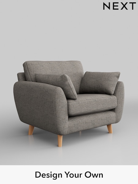 Boucle Weave Easy Clean/Light Dove Grey Wilson (H34395) | £550