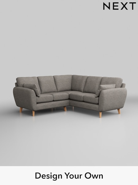 Boucle Weave Easy Clean/Light Dove Grey Wilson (H34395) | £1,450