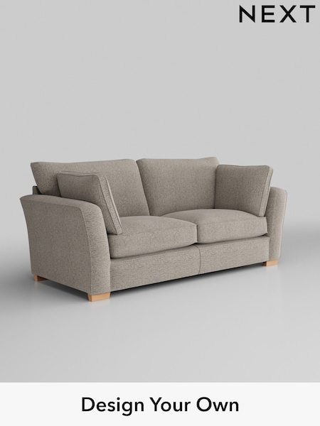 Chunky Boucle Easy Clean/Dove Heath Highback (H34403) | £1,325