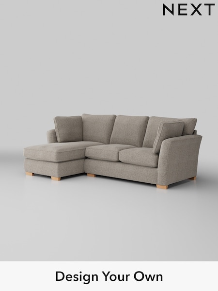 Chunky Boucle Easy Clean/Dove Heath Highback (H34403) | £1,899
