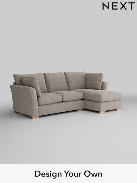 Chunky Boucle Easy Clean/Dove Heath Highback (H34403) | £1,899