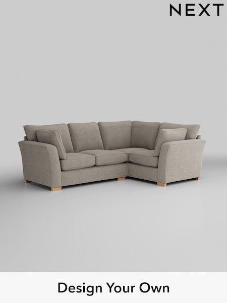 Chunky Boucle Easy Clean/Dove Heath Highback (H34403) | £2,050