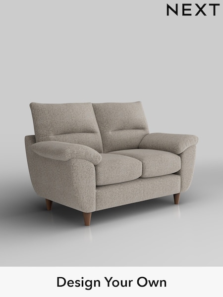 Chunky Boucle Easy Clean/Dove Elliot Highback (H34410) | £975