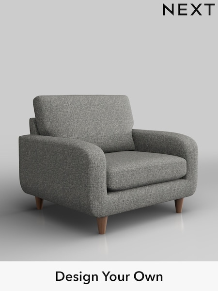 Chunky Boucle Easy Clean/Mid Grey Camden (H34414) | £650