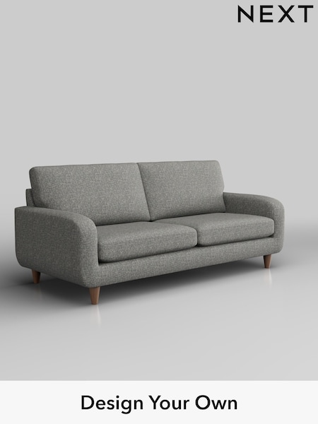 Chunky Boucle Easy Clean/Mid Grey Camden (H34414) | £1,099