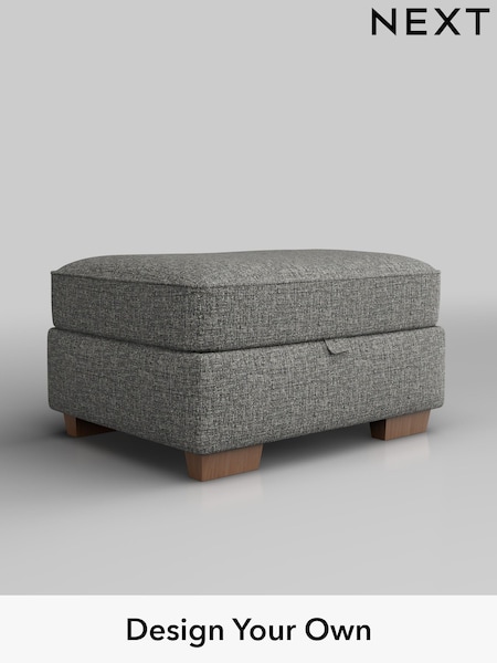 Chunky Boucle Easy Clean/Mid Grey Hayden Buttoned Back (H34420) | £499