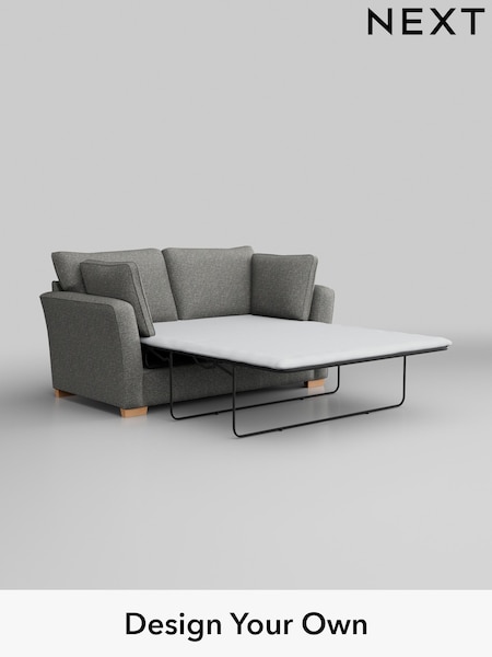 Chunky Boucle Easy Clean/Mid Grey Heath Highback (H34421) | £1,399