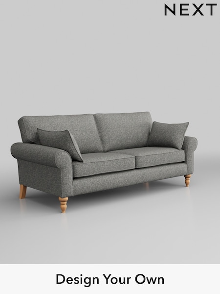 Chunky Boucle Easy Clean/Mid Grey Mallory (H34424) | £999