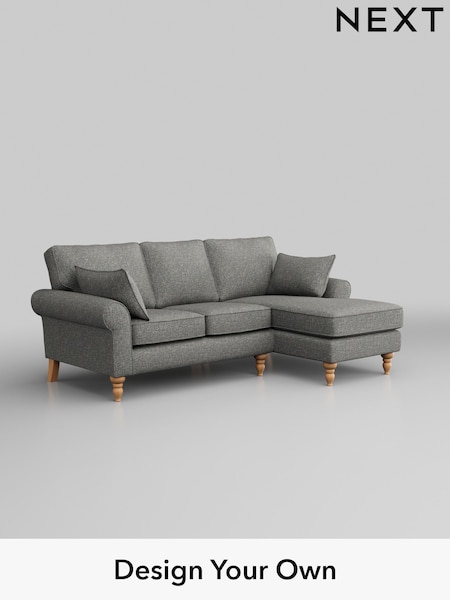 Chunky Boucle Easy Clean/Mid Grey Mallory (H34424) | £1,475