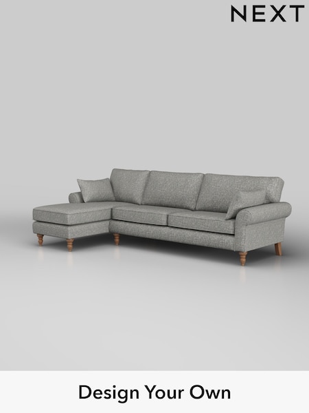 Chunky Boucle Easy Clean/Mid Grey Mallory (H34424) | £1,575