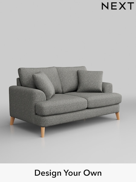 Chunky Boucle Easy Clean/Mid Grey Parker (H34425) | £1,275