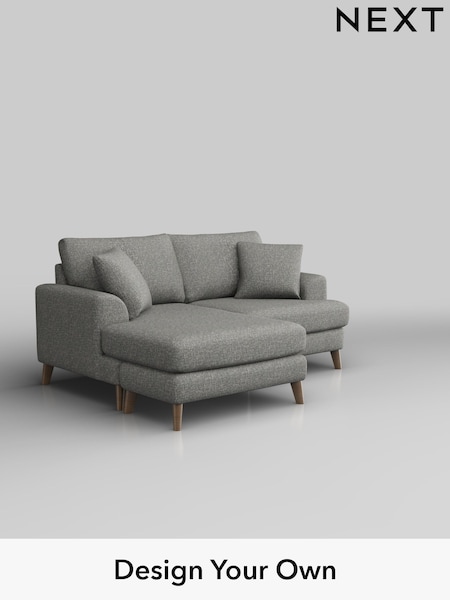 Chunky Boucle Easy Clean/Mid Grey Parker (H34425) | £1,550