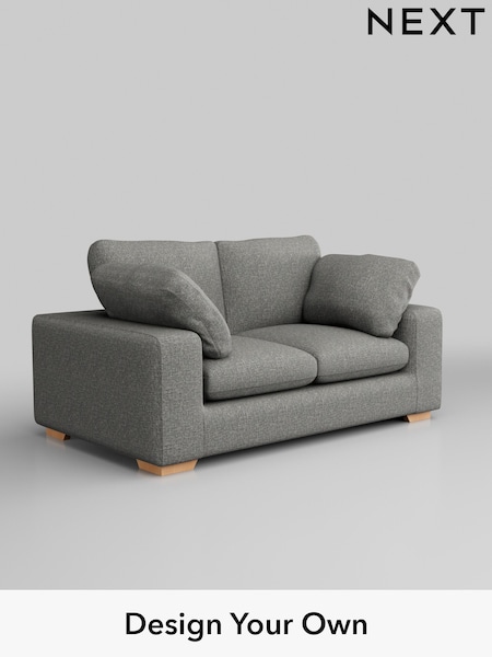 Chunky Boucle Easy Clean/Mid Grey N Premium The Snuggle Grand (H34429) | £1,699