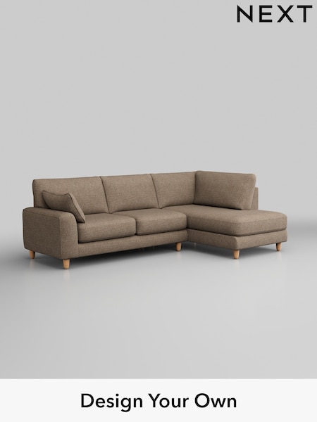 Chunky Boucle Easy Clean/Mid Natural Campbell (H34439) | £1,875