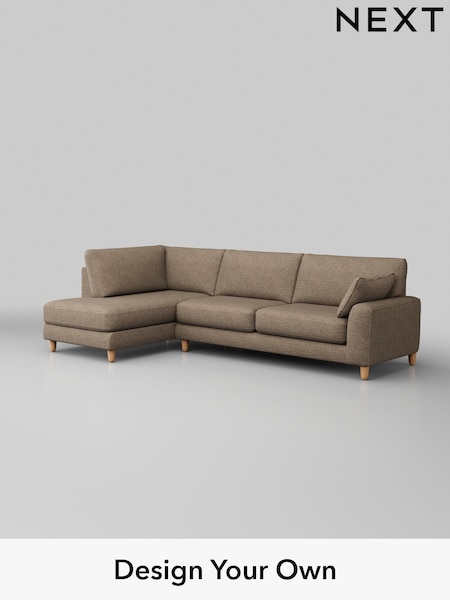 Chunky Boucle Easy Clean/Mid Natural Campbell (H34439) | £1,975