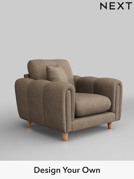 Chunky Boucle Easy Clean/Mid Natural Odella (H34444) | £875