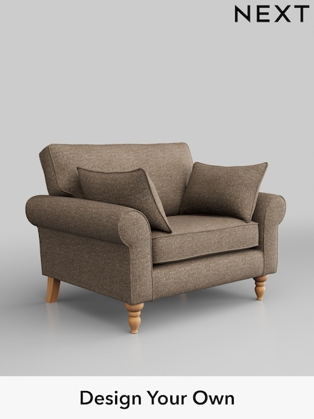 Chunky Boucle Easy Clean/Mid Natural Mallory (H34446) | £725