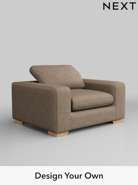 Chunky Boucle Easy Clean/Mid Natural N Premium The Snuggle Grand (H34449) | £1,399