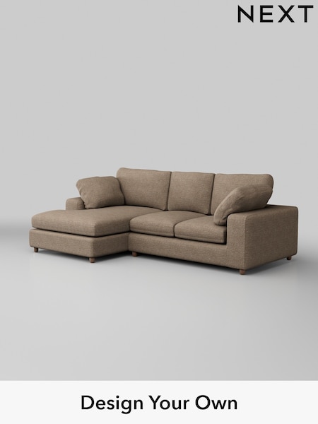Chunky Boucle Easy Clean/Mid Natural N Premium The Snuggle Grand (H34449) | £2,675